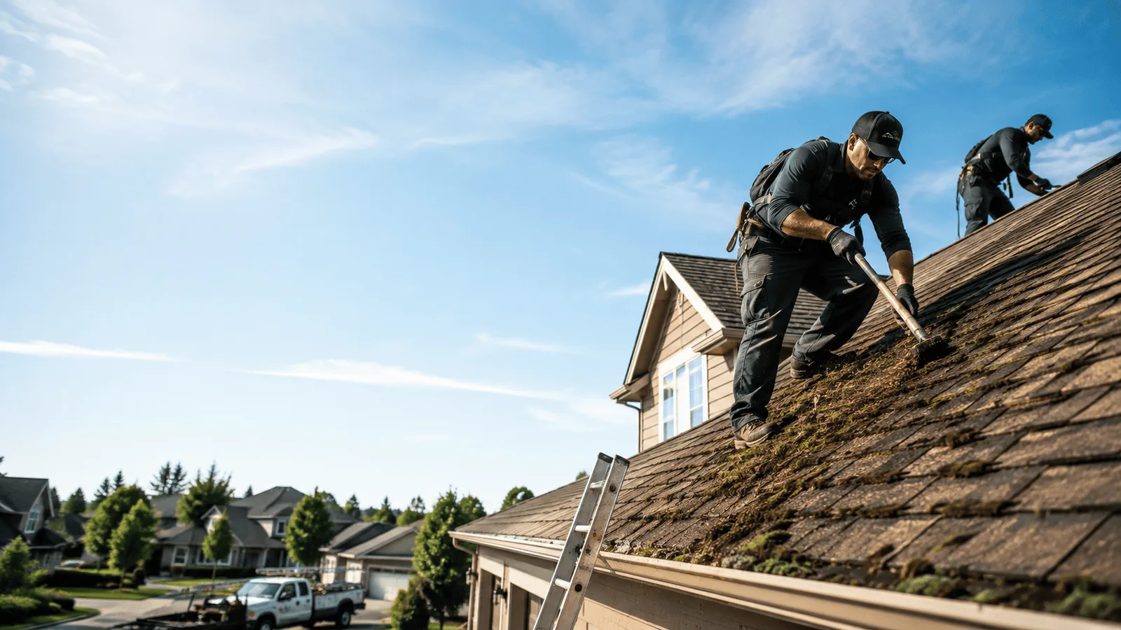 Roof Moss Removal in Bentonville, VA near me